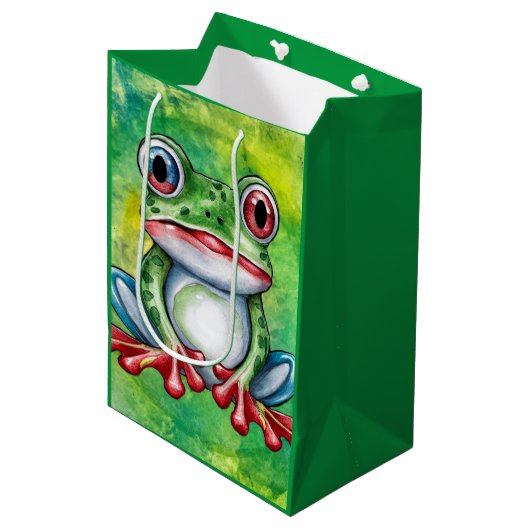 Frog Cut Medium Cadeauzakje (Voorkant Gekanteld)