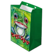 Frog Cut Medium Cadeauzakje (Achterkant Gekanteld)