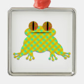 Frog Cut Metalen Ornament (Voorkant)