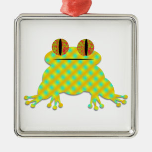 Frog Cut Metalen Ornament