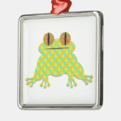 Frog Cut Metalen Ornament (Links)