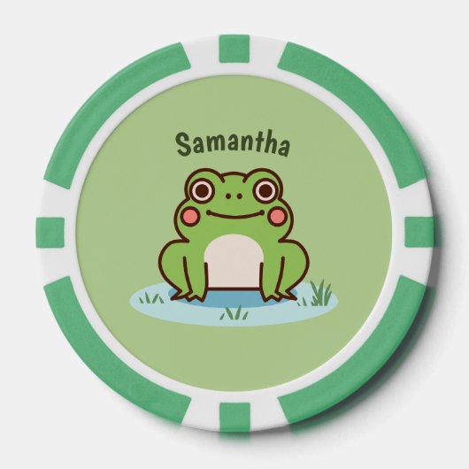 Frog Cut Poker Chips (Voorkant)