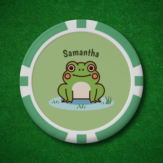 Frog Cut Poker Chips