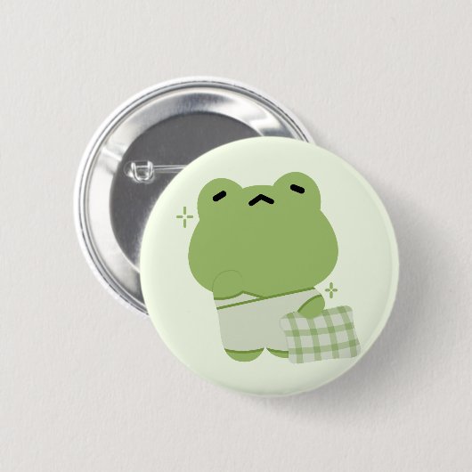Frog Cut Ronde Button 5,7 Cm (Voorkant /achterkant)