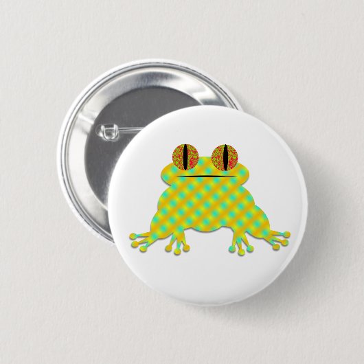 Frog Cut Ronde Button 5,7 Cm (Voorkant /achterkant)