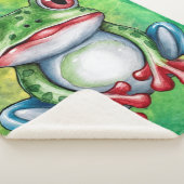 Frog Cut Sherpa Deken (3/4)