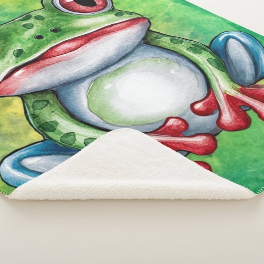 Frog Cut Sherpa Deken (3/4)