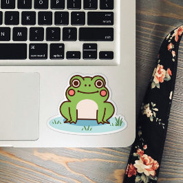Frog Cut Sticker