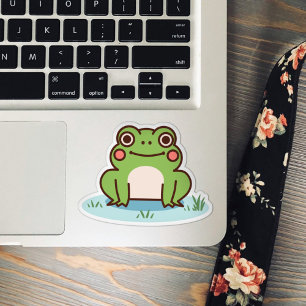 Frog Cut Sticker