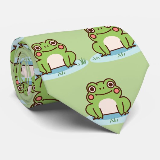 Frog Cut Stropdas (Opgerold)
