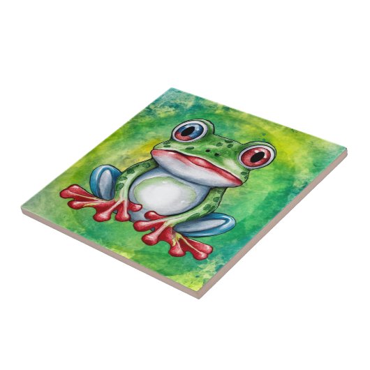 Frog Cut Tegeltje (Zijkant)
