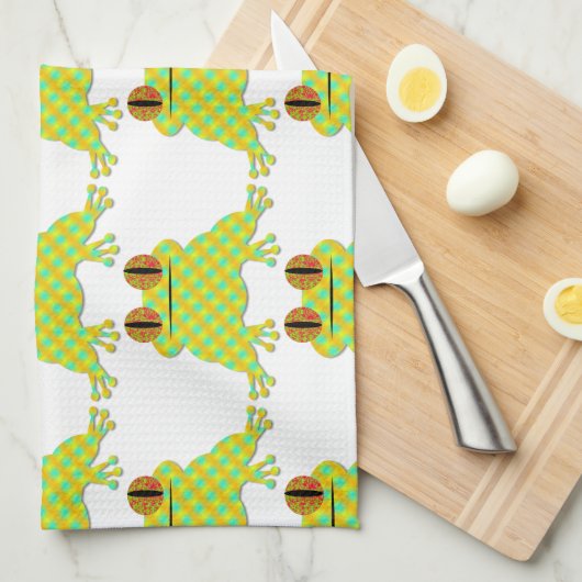 Frog Cut Theedoek (Quarter Fold)