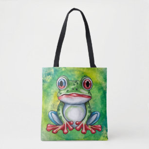 Frog Cut Tote Bag