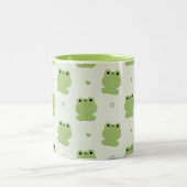 Frog Cut Tweekleurige Koffiemok (Center)