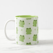 Frog Cut Tweekleurige Koffiemok (Links)