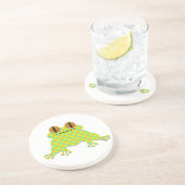 Frog Cut Zandsteen Onderzetter (Zijkant)