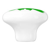 Frog Design Personalised Keramische Knop (Zijkant)