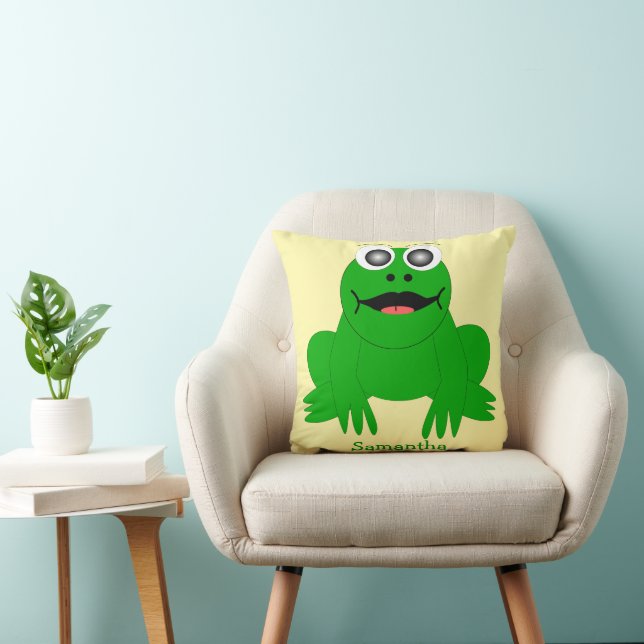 Frog Design Persoonlijk Kussen (Stoel)