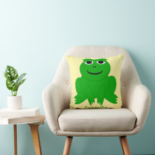 Frog Design Persoonlijk Kussen