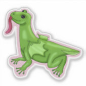 Frog Dragon Sticker (Voorkant)