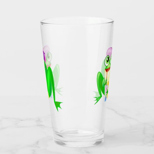 Frog Drink sapglas Glas (Links)