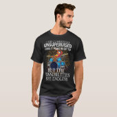 Frog drummer I'm unsupervised but possibilities ar T-shirt (Voorkant volledig)