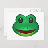 Frog - Emoji Briefkaart (Voorkant / Achterkant)