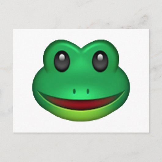 Frog - Emoji Briefkaart (Voorkant)
