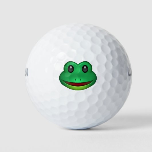 Frog - Emoji Golfballen (Voorkant)