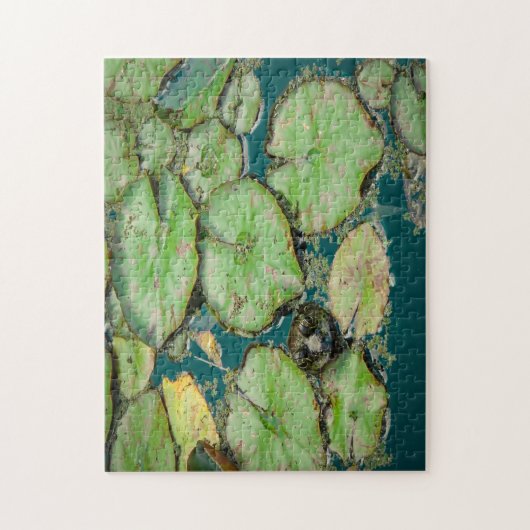 Frog en Lily Jigzaag Puzzle Legpuzzel (Verticaal)