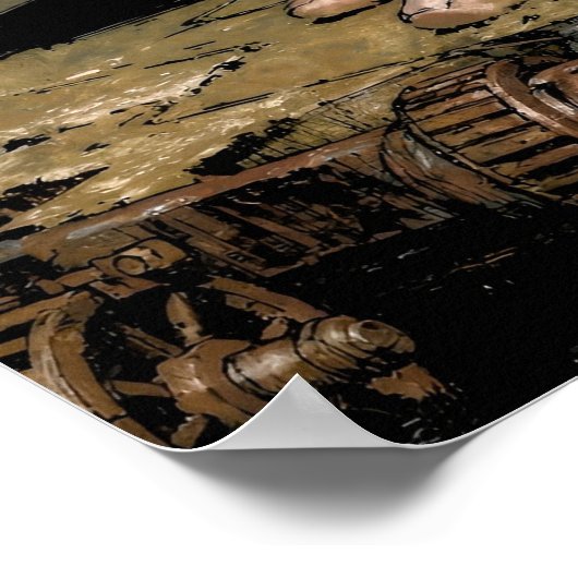 Frog Face Poster (Hoek)