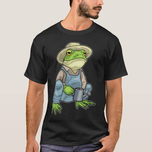 Frog Farmer Watering can Farm T-shirt (Voorkant)