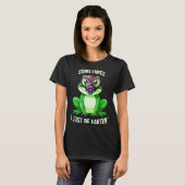 Frog Fartin I Gas Just Sometimes Mask Laugh T-shirt (Voorkant volledig)