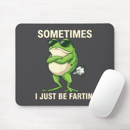 Frog Farting Just Sometimes I Lovers Muismat (Met muis)