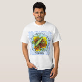 Frog Flower T-shirt (Voorkant volledig)
