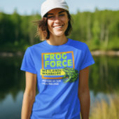 Frog Force Wetlands Warriors Natuur Lover T-shirt