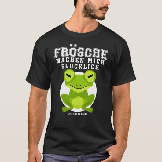 Frog Frogs Saying T-shirt (Voorkant)