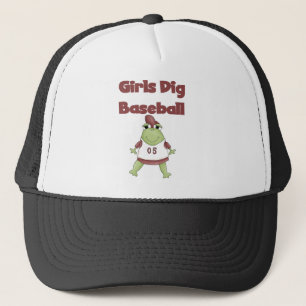 Frog Girls Dig Baseball Tshirts en cadeautjes Trucker Pet