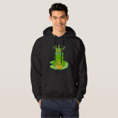 Frog Golden Toad King Fairy Tale Crown Ball Prince Hoodie (Voorkant volledig)