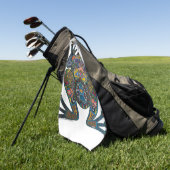 Frog Golf Towel Golfhanddoek (Groen)