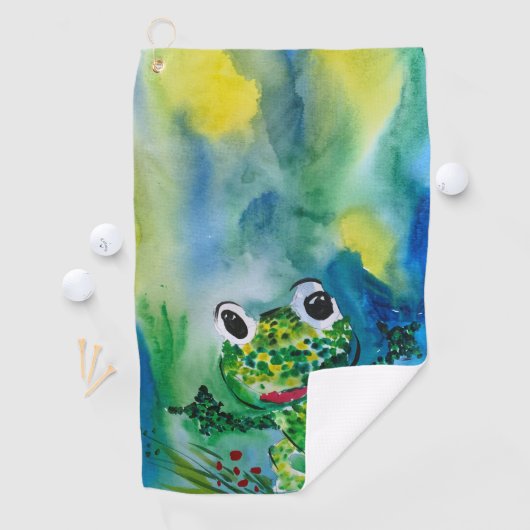Frog Golfhanddoek (Insitu)