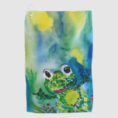 Frog Golfhanddoek (Voorkant)