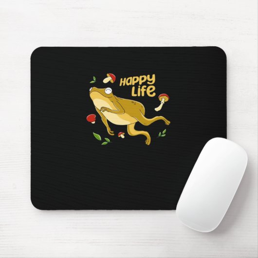 Frog Happy Essential Minimal Design Muismat (Met muis)