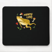Frog Happy Essential Minimal Design Muismat (Voorkant)