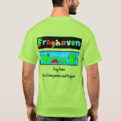 Frog Haven T-shirt (Achterkant)