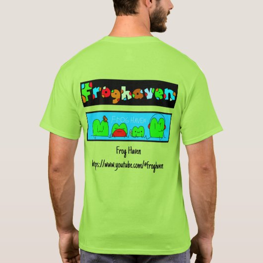 Frog Haven T-shirt (Achterkant)