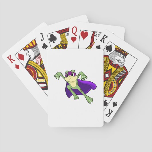 Frog Hero Pokerkaarten (Achterkant)