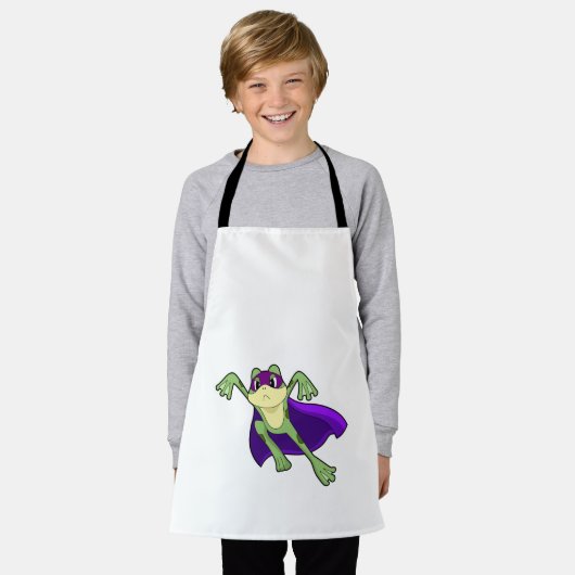 Frog Hero Schort (Gedragen)