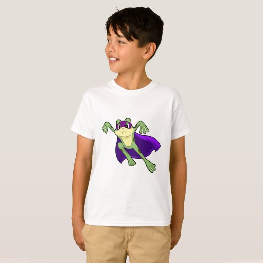 Frog Hero T-shirt (Voorkant volledig)
