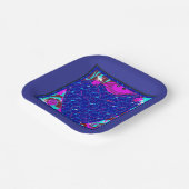 Frog Holding Heart Paper Plates Papieren Bordje (Gebogen)